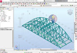 Autodesk Robot 2024 Bridges Steel Structure