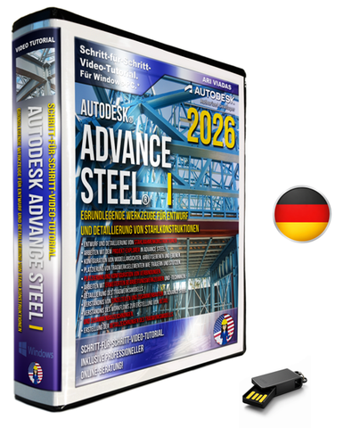 Autodesk Advance Steel 2026 Grundlegende Werkzeuge