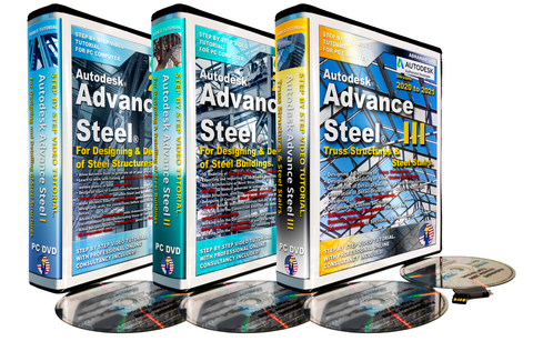 Autodesk Advance Steel 2019 to 2021. Full Package
