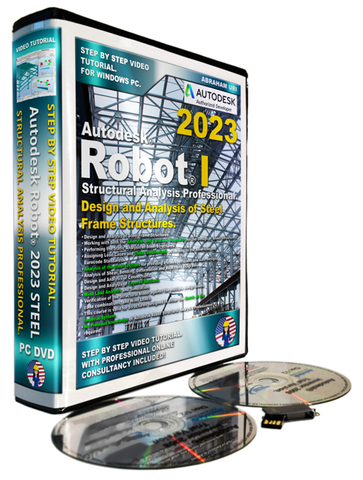Autodesk Robot 2023 Tutorial. Steel Level I