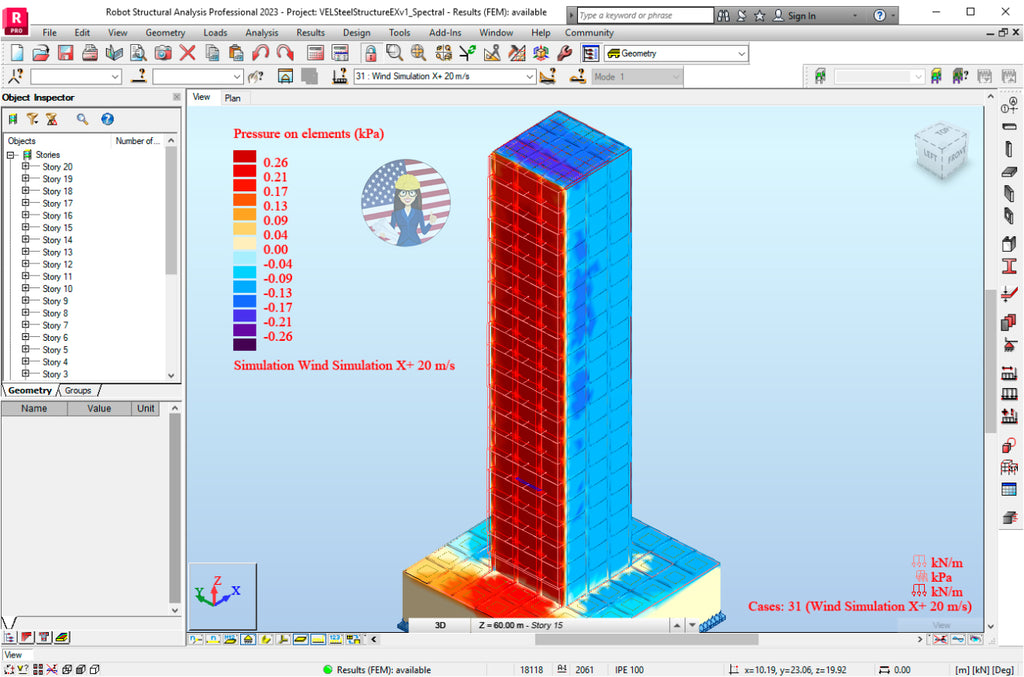 Autodesk Tutorials Rx3 Autodesk Robot 2023 Tutorial | Steel | Full Package – Virginia E ...