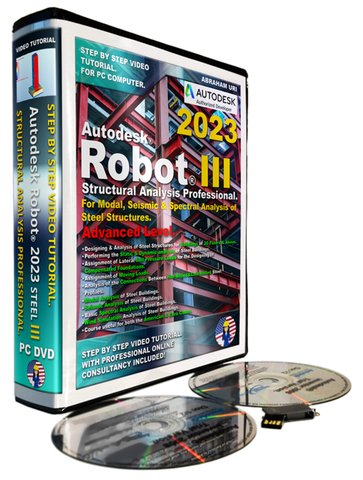Autodesk Robot 2023 Tutorial. Steel Level III